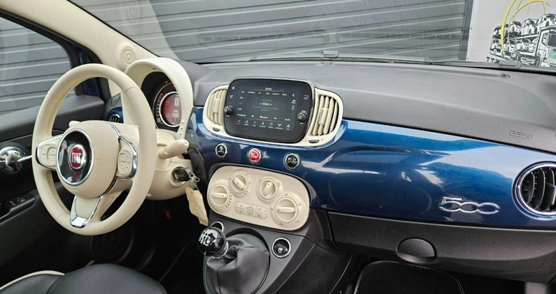 Fiat 500 cena 34800 przebieg: 6999, rok produkcji 2022 z Żywiec małe 277